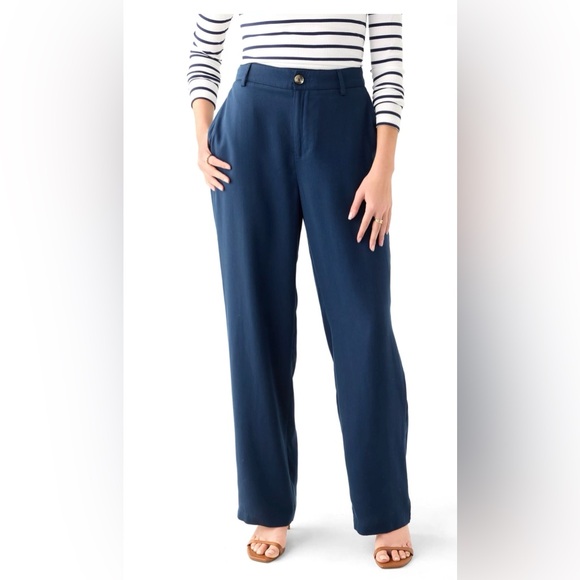 Wonderly Pants - Wonderly Women's Button Front Trouser Pants 10A